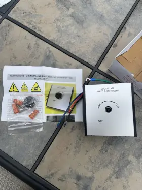 387048 Greenheck Fan Speed Controller With Time Delay 120v 10a Brand New In Box