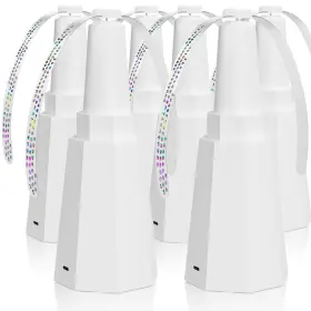 Ak010 Grete Gotye 6-pack Rechargeable Fly Fans For Tables Up To 10-hour Working Time Indoor Ou