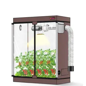 X60ftfthigh Growtent Garden Atgtent42 Atour 4x2 Grow Tent 48 Inch X24 Reflective Mylar 1680d Hydroponic