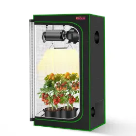 Gtltent113 Growtent Garden 18 Inch Grow Tent Mylar Indoor Observation Window Heavy Duty Zipper