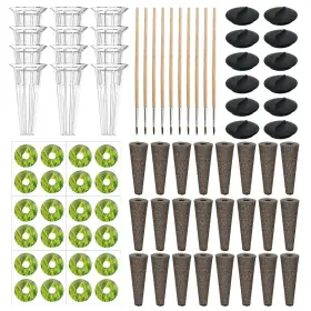 Sk-12pc Haovegfloer 82pcs Seed Pod Kits For Aerogarden Indoor Herb Hydroponics Growing System St