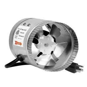 Healsmart 198401008852 4ftft Inline Booster Fan 100 Cfm Duct For Hvac Ventilation Bath