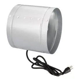 Healsmart 198401008876 8ftft Inline Booster Fan 420 Cfm Duct For Hvac Ventilation Bath