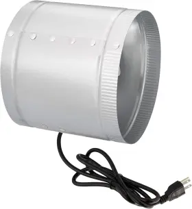 Healsmart 744110204407 8ftft Inline Booster Fan 420 Cfm Duct For Hvac Ventilation Bathroo