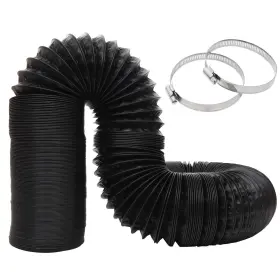 Hnbun 745681781700 3 Inch 16.5 Feet Dryer Vent Hose Non-insulated Flexible Pvc Air Duct Aluminu