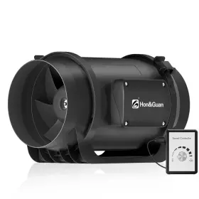 Us-pk938 Hon&guan Inline Duct Fan 469 Cfm 6 Inch With Variable Speed Contr