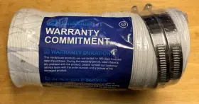 Hon&guan Zh113 Hon&guan 3 Inch X16 Ft Dryer Vent Hose Ducting Flexible Pvc For Hvac Ventilation Fan