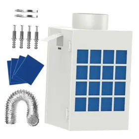 Zh244 Hoomesun Indoor Dryer Vent Kit Box For Electric Safety Flap
