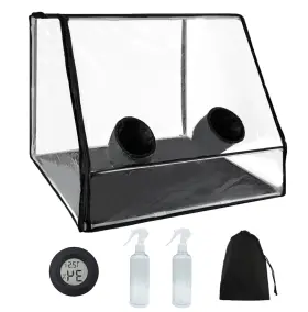 Usht-jj00040-all Htzsson Large Still Air Box Mushroom Grow Tent 35.43x23.62x23.62 Mycology Fume Hood P