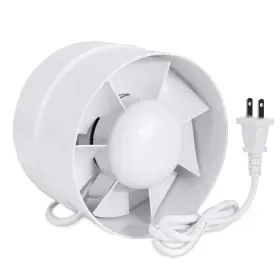 Hugoome 791751066437 Inline Duct Fan 4 Inch Vent Booster Hvac Exhaust Intake Fans 76 Cfm