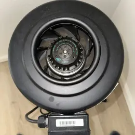 736575 Hurricane In-line Duct Fan 6 Inch With Active Can-lite Filter 24 #3
