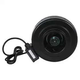 Hurricane 744110876543 6 Inch Commercial Grade Inline Wall Mount Fan For Hvac And Ventilation Uses
