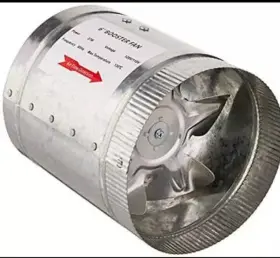 D940002900 Hydro Crunch 856936007657 6 Inch Booster Fan /240cfm