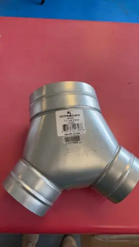 Hydrofarm Ac6y6a Y-connector Duct Fitting