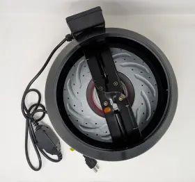 Glfanxinlineexpadj6 Hydroplanet 10 Inch Inline Duct Ventilation Fan 200w 980cfm 120v Black With Bracket #2