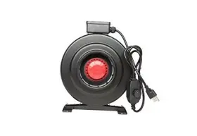 Hp-bkfan-6 Hydroplanet 6-inch 400 Cfm Hydroponic 4inch 8inch Duct Inline Fan With 6inch