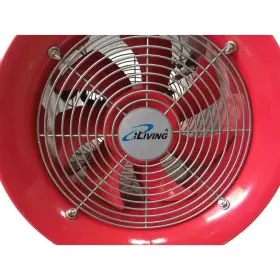 Ilg8ef10ex Iliving Floor Fan 10.25 Inch Explosion Proof Ventilation With 350w 1943 Cfm Steel Red #3