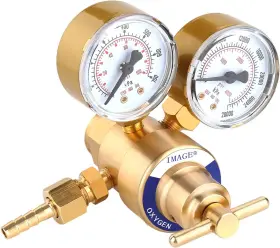 Image 713382789479 Welding Gas Welder Oxygen Regulator Gauges Oxy For Victor Torch Gold