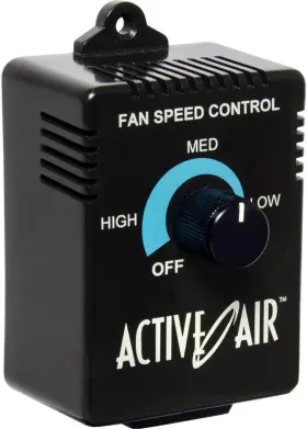 Inc. 313021373337 Active Air Acsc Duct Speed Adjuster Fan Controler Stainless Steel