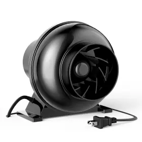 Infinipower 198401013894 4 Inch 195 Cfm Inline Duct Ventilation Fan Exhaust Hvac Vent Blower For Hydr