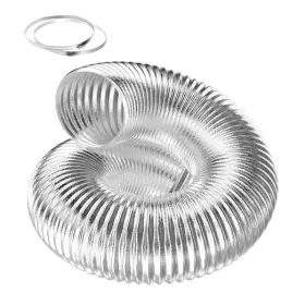 Glduct12x25c-c Infinipower Dryer Vent Hose Flexible 12 Inch Aluminum Ducting Heavy Duty