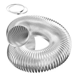 Glduct14x25c-c Infinipower Dryer Vent Hose Flexible 14 Inch Aluminum Ducting Heavy Duty