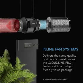 Aicla6 Infinity Cloudline A6 Quiet 6 Inch Inline Duct Fan With Speed Controller Ec Motor - Vent #2