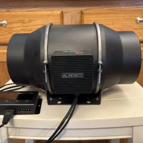 Alclt6 Infinity Ac Cloudline T6 Quiet Inline Duct Fan System With Multifunction Control