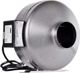 Ipower 610395731757 442 Cfm Inline Duct Ventilation Fan Hvac Exhaust Blower 6 Inch Air Carbon Filter #2