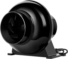 Ipower 810000175390 4ftft Inline Duct Ventilation Fan Air Circulation Vent Blower For Grow Tent