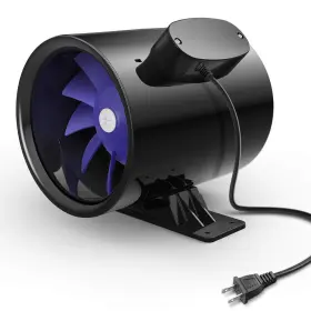 Ipower 840166218884 Silent Inline Duct Ventilation Booster Fan 6 Inch 300 Cfm Quiet Vent