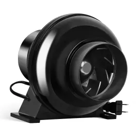 Ipower 840166224830 4 Inch 195 Cfm Duct Inline Ventilation Fan Air Circulation Vent Blower
