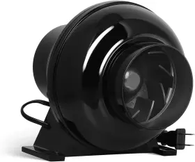 Ipower 840166232439 4 Inch Inline Duct Ventilation Fan Vent Blower For Hydroponics Grow Tent
