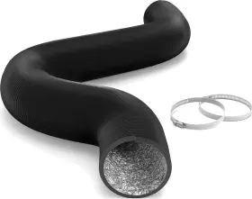 Ipower 840166286746 4 Inch 25 Feet Flexible Air Aluminum Foil Ducting Dryer Vent Hose With 2