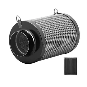 Glfilt4mhookblk Ipower 4 Inch Air Carbon Filter Odor Control Australia Virgin Premium Charcoal Black #2