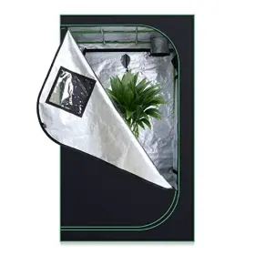 600d Jaluniversal Tri 797444148220 48ftftx48ftftx80ftft Grow Tent Hydroponic Higher Density Mylar Reflective Indo