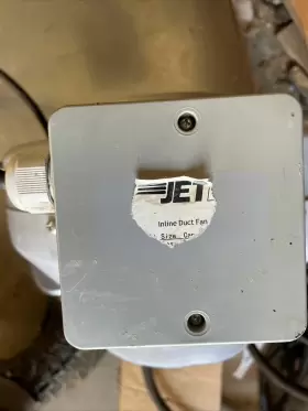 Jet 080956404008 Inline Commercial Duct Fan 6-inch #2