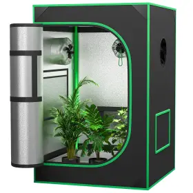 Jf1010 Jupiterforce 2x2 Grow Tent 24x24x36 High Reflective Mylar With Observation Window And Floor