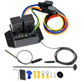 Kdowes 793129863761 Electric Fan Controller Kit 12v And 24v Digital Thermatic Switch Discon