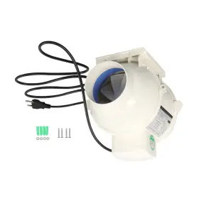 Qs684464qr Lablt 4 Inch Inline Duct Fan - 280cfm Ventilation Exhaust For Vent Bathroom
