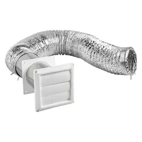 2158a Lambro R 039899813798 1379w 4- Inch X 8-ft. Ul Transition Duct Louvered Vent Kit