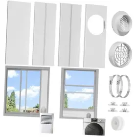 Dvk03 Leetin Bewave Dryer Vent Window Kit Fit With 4 Plates