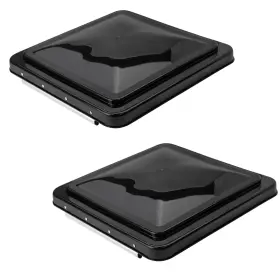 B07jbcswqz Leisure Coachworks 2-pack 14 Inch Rv Roof Vent Cover Replacement Lid Black
