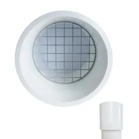 Lgqf-ll 081904532002 2 Inch Pvc Vent Cap With Stainless Fits Standard Pipe Degrees
