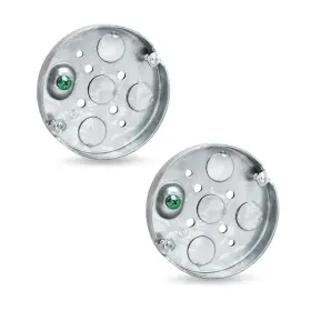236-a Lnatppe 4 Round Shallow Electrical Box For Ceiling Fan Wall Ligh