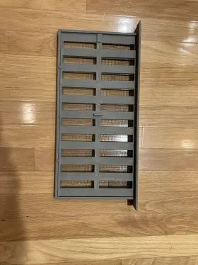 Lomanco 035358508908 Air Vent 8 Inch H X 16 W. Gray Plastic Foundation #2