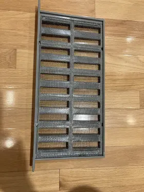 Lomanco 035358508908 Air Vent 8 Inch H X 16 W. Gray Plastic Foundation #3