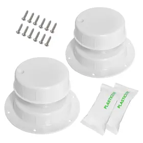 B09bc7j4f7 Luxlead Rv Plumbing Vent Caps - Camper Cap Replacement Kit For 1-2 3/8 Inch Pip