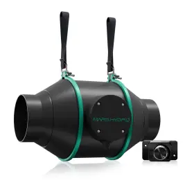 4inline Mars Hydro 4 Inch Inline Fan Ducting Cooling Ventilation Exhaust For Grow Tent