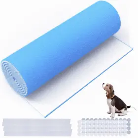 Maxtbee Aq-lbm20140-mb Air Vent Filter 20 Inch X140 Cut To Size Merv 8 Triple Material Blue